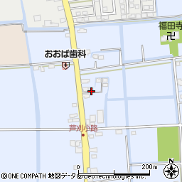 佐賀県小城市芦刈町芦溝836周辺の地図