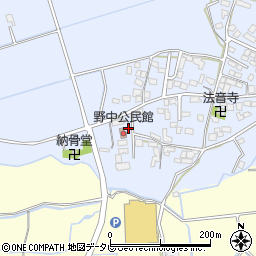 福岡県筑後市西牟田5913周辺の地図