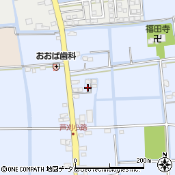 佐賀県小城市芦刈町芦溝837周辺の地図