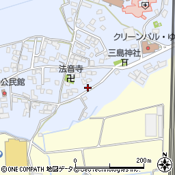 福岡県筑後市西牟田5958周辺の地図