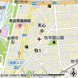 白石鉄工株式会社　大分事業所周辺の地図