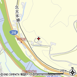 大分県玖珠郡九重町右田2348周辺の地図