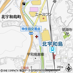 愛媛県宇和島市伊吹町1472周辺の地図