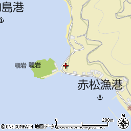 愛媛県宇和島市大浦甲周辺の地図