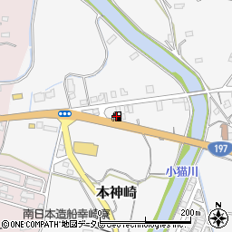 ＥＮＥＯＳ神崎セルフＳＳ周辺の地図