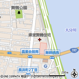 県営舞鶴住宅 大分市 団地 の住所 地図 マピオン電話帳