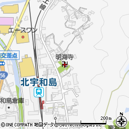 明海寺周辺の地図