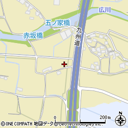 広川橋周辺の地図