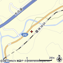 大分県玖珠郡九重町右田1714周辺の地図