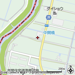 福岡県大川市道海島135周辺の地図