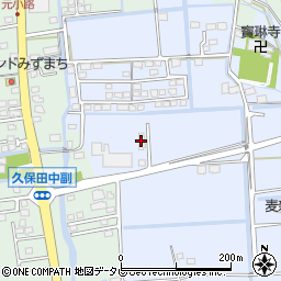 佐賀県佐賀市久保田町大字新田3079周辺の地図