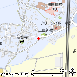 福岡県筑後市西牟田5961周辺の地図