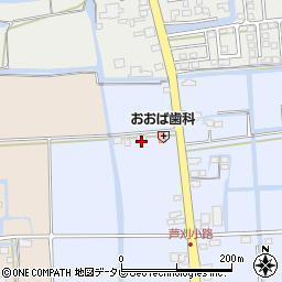 佐賀県小城市芦刈町芦溝893周辺の地図