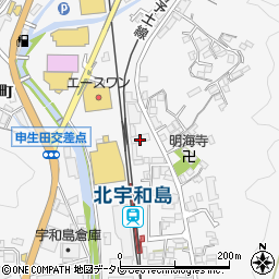 愛媛河合株式会社周辺の地図