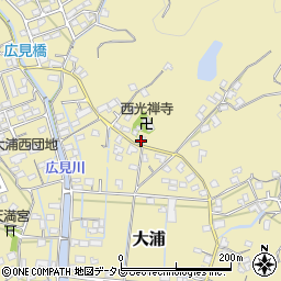 愛媛県宇和島市大浦717周辺の地図