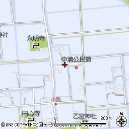 佐賀県小城市芦刈町芦溝282-1周辺の地図