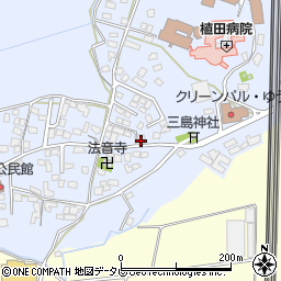 福岡県筑後市西牟田5962周辺の地図