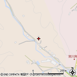 高知県高岡郡四万十町東川角乙-661周辺の地図