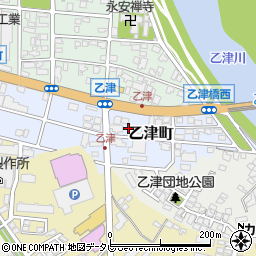 大分白屋心花１号店周辺の地図