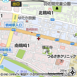 ヤノメガネ鶴崎店周辺の地図