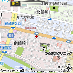 ヤノメガネ鶴崎店周辺の地図