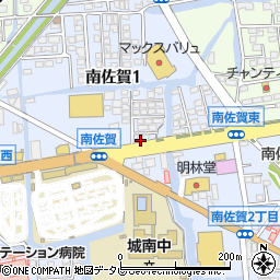 株式会社ティ・テック南佐賀営業所周辺の地図