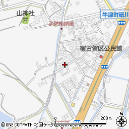 佐賀県小城市牛津町上砥川436-2周辺の地図