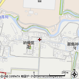 福岡県久留米市城島町西青木687周辺の地図