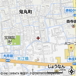 佐賀県緊急災害・救援・救助・避難道路等・事故車両・放置車両・緊急排除支援協会周辺の地図