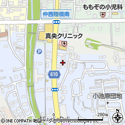 壱丁目ラーメン小池原店周辺の地図