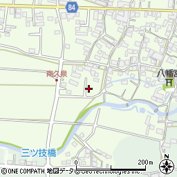 福岡県八女郡広川町久泉402-6周辺の地図