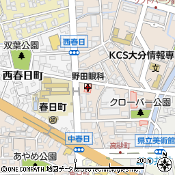 野田眼科周辺の地図