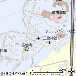 福岡県筑後市西牟田5976周辺の地図