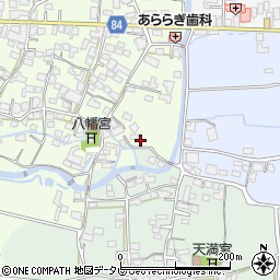 福岡県八女郡広川町久泉23-5周辺の地図