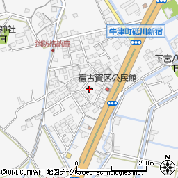 佐賀県小城市牛津町上砥川484-53周辺の地図