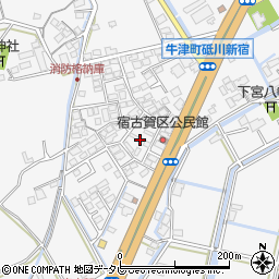 佐賀県小城市牛津町上砥川484-62周辺の地図