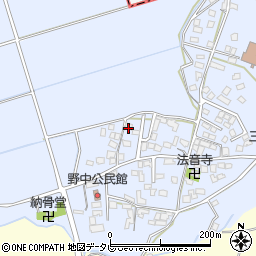 福岡県筑後市西牟田5906周辺の地図