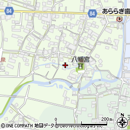 福岡県八女郡広川町久泉172周辺の地図