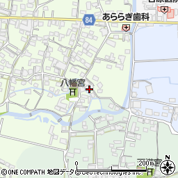 福岡県八女郡広川町久泉56周辺の地図