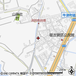 佐賀県小城市牛津町上砥川436-11周辺の地図