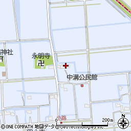 佐賀県小城市芦刈町芦溝260周辺の地図