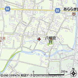 福岡県八女郡広川町久泉169周辺の地図