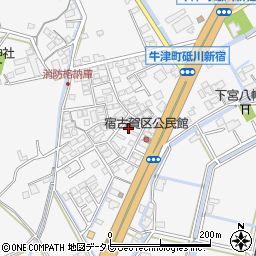 佐賀県小城市牛津町上砥川484-56周辺の地図