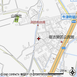 佐賀県小城市牛津町上砥川436-17周辺の地図