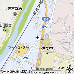 長崎クボタ佐世保北営業所周辺の地図