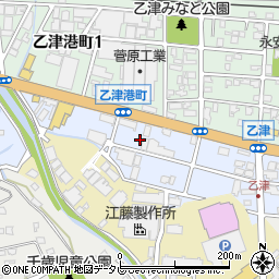 大分県大分市乙津町2-30周辺の地図