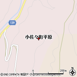 長崎県佐世保市小佐々町平原周辺の地図