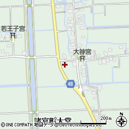 佐賀県佐賀市諸富町大字大堂1888周辺の地図