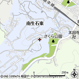 大分県大分市南生石東2158周辺の地図