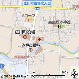 広川町立図書館周辺の地図